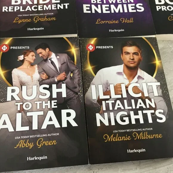 Harlequin Presents Romance Novels Lot Of 10 Mixed Authors Paperback Books 2025 - Picture 5 of 11